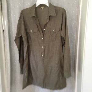 J.Crew Button Tunic